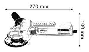 Bosch kutna brusilica 750W GWS 750-115 Professional