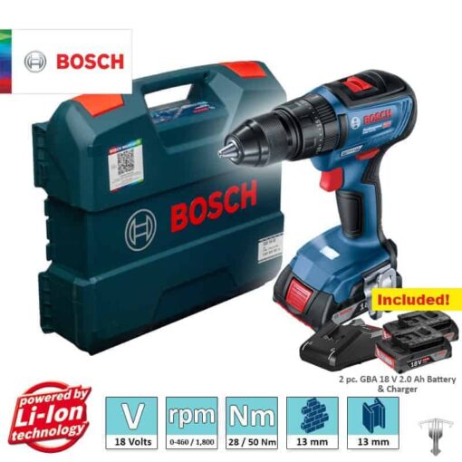 Bosch aku udarni odvijač bušilica GSB 18 V 50-Li