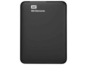 WD HDD 4TB external 2.5" BlackElements Portable USB 3.0 8 MB2 5"  5.400 rpm Black