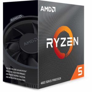 AMD Ryzen 5 4500 BOX6 CPU cores