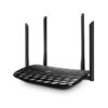 0107171 router tp link archer c6 ac1200 dual band wi fi router 867mbps at 5ghz 300mbps at 24ghz 5 gigabit po