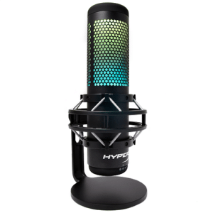 HyperX QuadCast SUSB Microphone (Black-Grey)RGB Lighting
