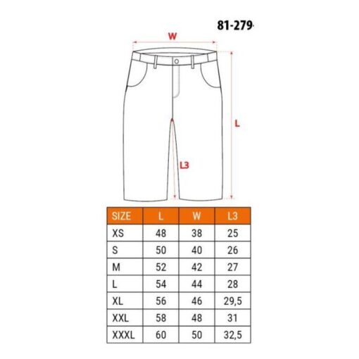 Kratke hlače denim XS-XXXL NEO 81-279 - Slika 2
