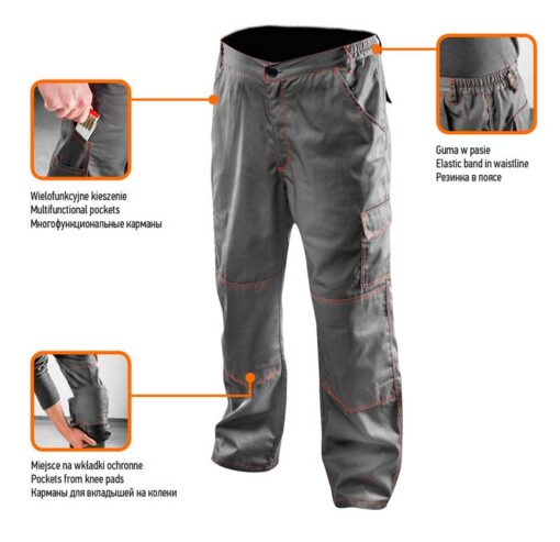 Radne hlače S-XXL NEO 81-420 - Slika 3