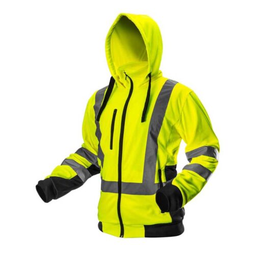 Reflektirajuća jakna s kapuljačom S-XXL NEO 81-745