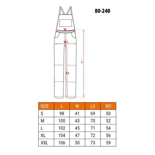 Žensko radno odijelo S-XXL NEO 80-240 - Slika 2