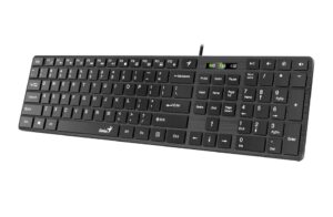 Genius SlimStar 126 tastatura  USB veza  low-profile tipke crna-black