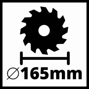 EINHELL ručna kružna pila TC-CS 1250