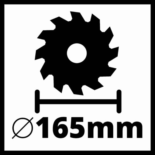 EINHELL ručna kružna pila TC-CS 1250