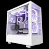 NZXT CASE H5 ELITE WHITE Mini-ITX