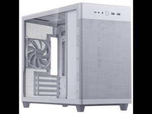 ASUS Prime AP201 Case TG WhiteMicroATX tool-free side panelsTempered Glass