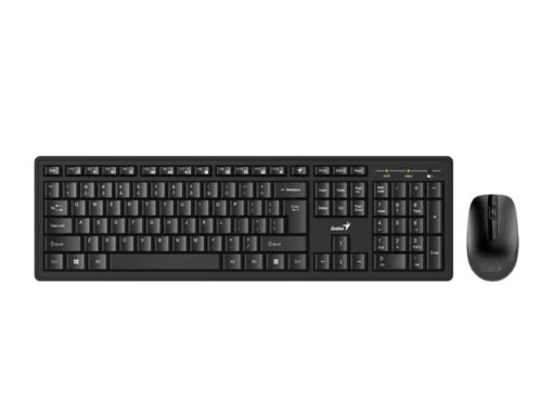 Genius KM-8200 tastatura+miš  wireless set  dual-color  crno-siva boja