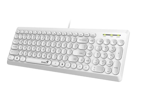Genius SlimStar Q200 tastatura bijela  low-profile tipke BH/HR/SER layout  USB