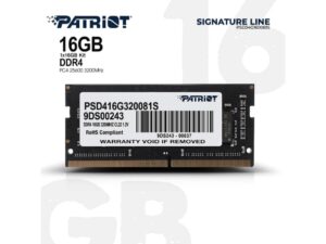 RAM memorija Patriot  16GB 3200MHz SODIM