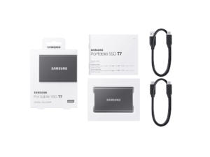 Samsung Portable SSD T7 500GBUSB3.2 Gray
