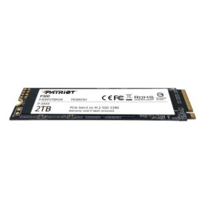 Patriot SSD 2TB M.22280 PCIe Gen3 x 4, NVMe 1.3R/W: 1700/1100MB/s