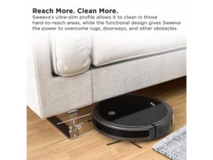 TCL Sweeva 1000 Robot usisivacbox 600ml do 120 min baterijasenzor protiv sudara pada buka do 55dB 5