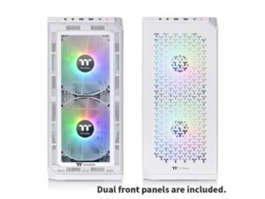 tempered glass 2x 200mm ARGB PWM fan