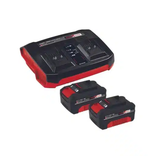 Einhell set dupli punjač + 2x 4Ah baterije Twincharger Starter Kit