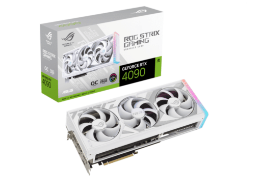 ROG-STRIX-RTX4090-O24G-WHITENVIDIA GeForce RTX 409024GB GDDR6X 384bit;2xHDMI, 3xDP