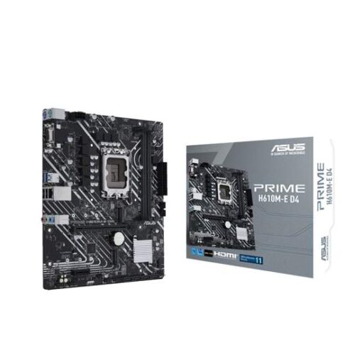 ASUS MB PRIME H610M-E D4-CSMIntel H610;LGA 17002xDDR4;VGA, HDMI, DP;micro ATX