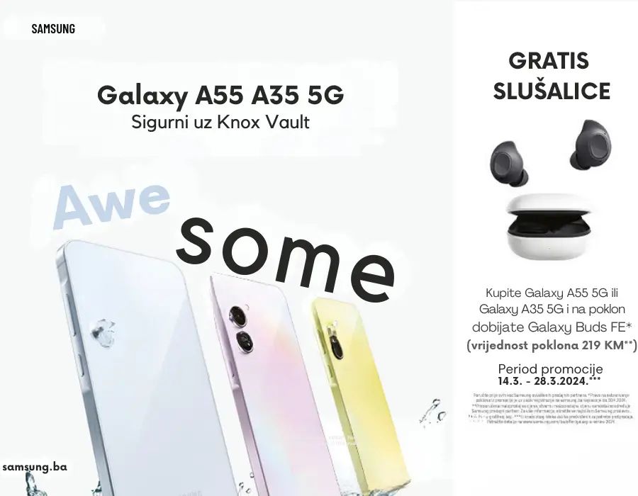 Samsung A35 A55 promocija