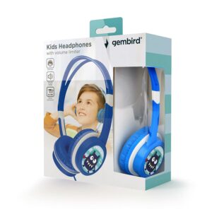 Slušalice GEMBIRD MHP-JR-B plave za djecu sa kontrolom jacine zvuka