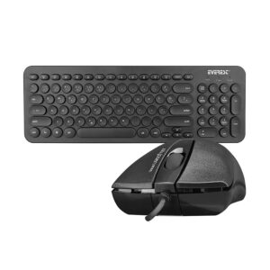 Tastatura + miš Everest KM-01K Black USB