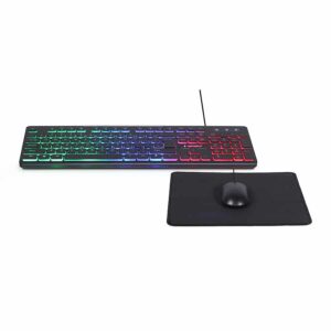 Tastatura + miš + podloga GEMBIRD RGB