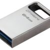 Kingston FD 64GB USB stick 3.2 Data Traveler MicroMetal case