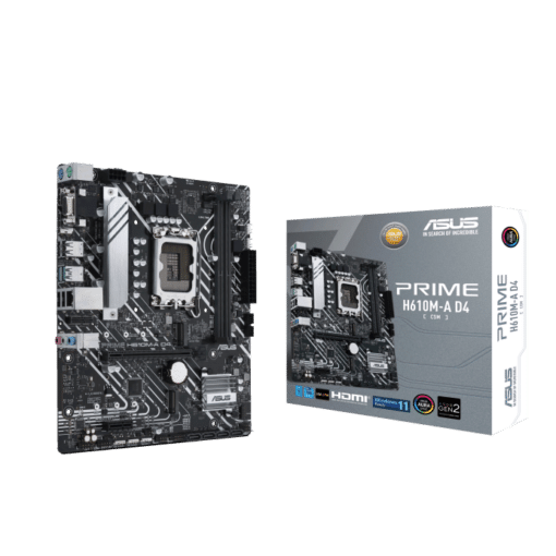 Matična ploča ASUS MB PRIME H610M-A D4-CSM Intel H610; LGA 1700