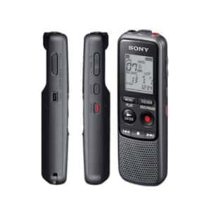 Sony diktafon PX240 4GB, USB ulaz za mikrofon i slušalice