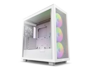 NZXT CASE H7 Flow White RGBMini-ITX