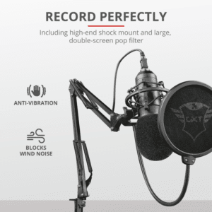 GXT252 Emita Streaming Professional USB studio mic Including high end shock mount 2