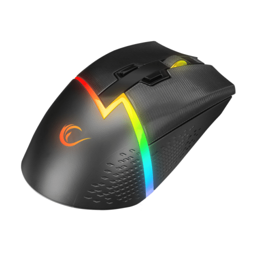 Miš gaming RAMPAGE DROP M3, black, RGB, wireless, - Slika 7