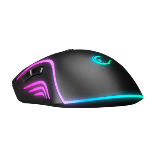 Miš gaming RAMPAGE SMX-R54 VIBE USB, black, RGB, - Slika 6