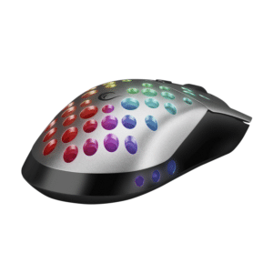 Mis gaming RAMPAGE SMX R66 ROCKET Ultra Light silver RGB LED 12000dpi 4