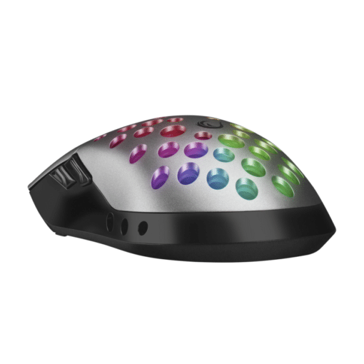 Miš gaming RAMPAGE SMX-R66 ROCKET Ultra Light silver, - Slika 6