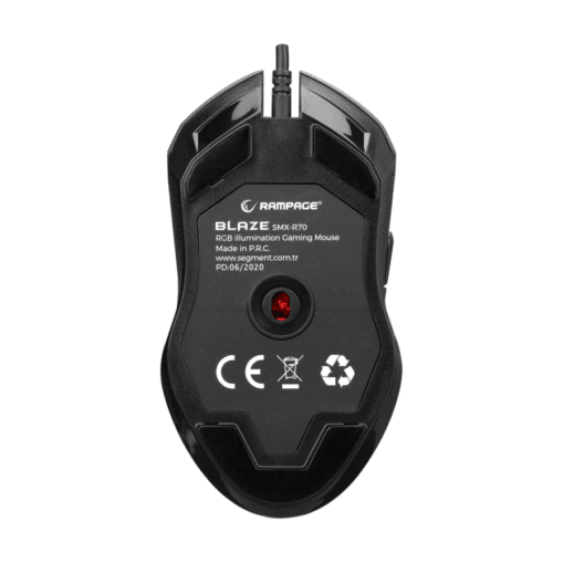 Miš gaming RAMPAGE SMX-R70 BLAZE USB, 6400dpi, RGB, - Slika 7