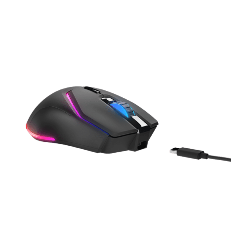 Miš gaming RAMPAGE VORTEX M1 Wireless/Wired Black RGB - Slika 4
