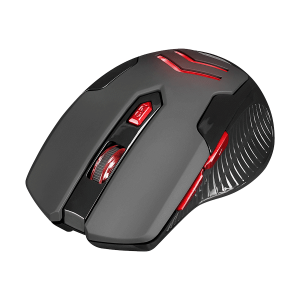 Mis wireless Everest SM 763 Red 6D 2400DPI 2.4Ghz Black Gaming Led Illuminated 2