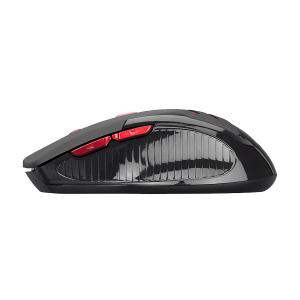 Mis wireless Everest SM 763 Red 6D 2400DPI 2.4Ghz Black Gaming Led Illuminated 3