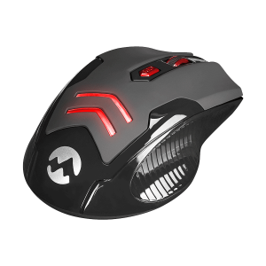 Mis wireless Everest SM 763 Red 6D 2400DPI 2.4Ghz Black Gaming Led Illuminated 4