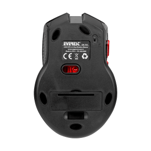Mis wireless Everest SM 763 Red 6D 2400DPI 2.4Ghz Black Gaming Led Illuminated 5