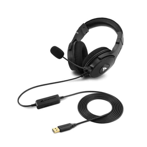 Slušalice sa mikrofonom SHARKOON gaming RUSH ER40, USB - Slika 3