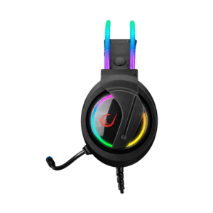 Slusalice sa mikrofonom gaming RAMPAGE RM K17 X MONARCH Black USB 7.1 RGB In Line Wire Control 2