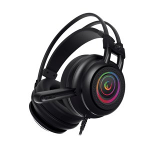 Slusalice sa mikrofonom gaming RAMPAGE RM K2 X QUADRO black USB 7.1 RGB 3