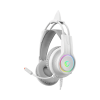 Slušalice sa mikrofonom gaming RAMPAGE RM-K91 X-CATTY White USB 7.1 Version RGB Gaming Headset