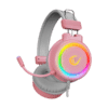 Slušalice sa mikrofonom gaming RAMPAGE SN-R10 ALQUIST pink