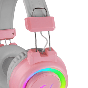 Slusalice sa mikrofonom gaming RAMPAGE SN R10 ALQUIST pink 3 5 mm RGB 4